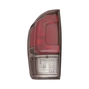 Tail Light Assembly Left Smoke Bezel for Toyota Tacoma Limited 2016-2019
