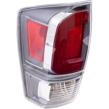 Tail Light Assembly Left w/o Black Bezel for Toyota Tacoma TRD Sport TRD Off-Road 2020-2023