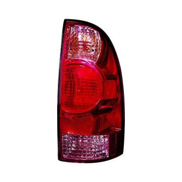 Tail Light Assembly Right Clear/Red Center Lens Standard Type for Toyota Tacoma 2005-2015