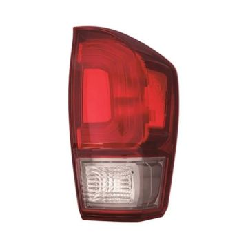 Tail Light Assembly Right Red/Smoke Bezel for Toyota Tacoma TRD Sport TRD Off-Road 2016-2017