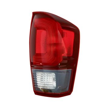 Tail Light Assembly Right w/o Black Bezel for Toyota Tacoma TRD Sport SR TRD Off-Road SR5 Base 2018-2023
