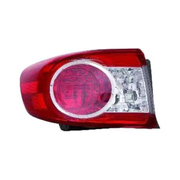 Tail Light Assembly Left Outer Len/Housing Japan Built for Toyota Corolla 2011-2013