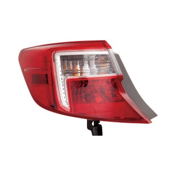 Tail Light Assembly Left Outer for Toyota Camry 2012-2014