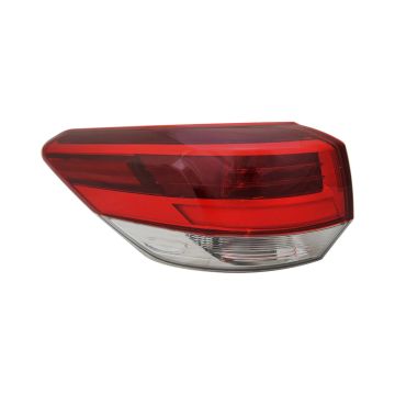 Tail Light Assembly Left Outer for Toyota Highlander 2018-2019