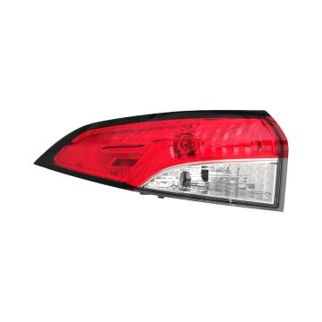 Tail Light Assembly Left Outer North America Built for Toyota Corolla Sedan L LE SE 2020-2024