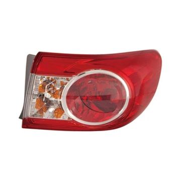 Tail Light Assembly Right Outer Canada Built for Toyota Corolla 2011-2013