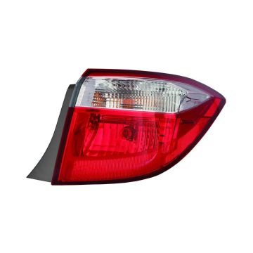 Tail Light Assembly Right Outer CAPA for Toyota Corolla 2014-2016