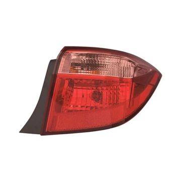 Tail Light Assembly Right Outer Halogen for Toyota Corolla L LE LE Eco CE 2017-2019
