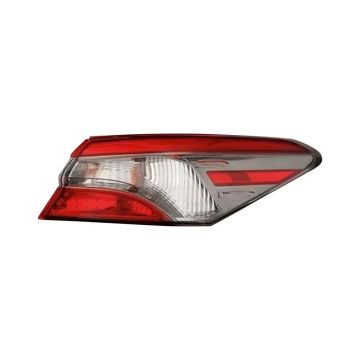 Tail Light Assembly Right Outer North America Built CAPA for Toyota Camry Hybrid SE SE SE Nightshade 2018-2020