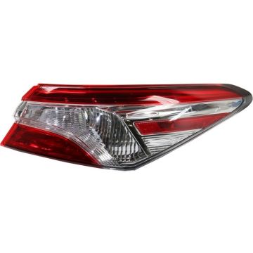 Tail Light Assembly Right Outer Lens/Housing Japan Built CAPA for Toyota Camry LE 2018-2019
