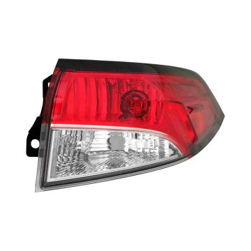 Tail Light Assembly Right Outer w/o Nightshade Edition Lens/Housing Japan Built CAPA for Toyota Corolla L Base LE Hybrid LE XSE SE SE Nightshade Hybrid XLE SE Apex XSE Apex Hybrid XLE Hybrid SE Hybrid XSE Nightshade Hybrid Nightshade 2020-2024
