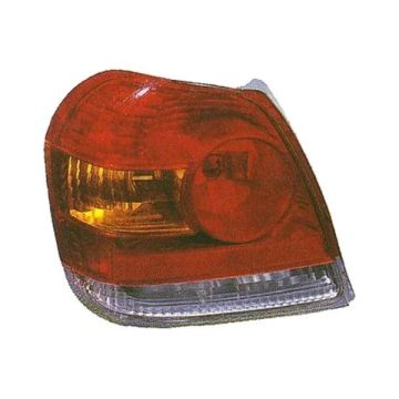 Tail Light Housing Left Includes Lens for Toyota Echo Sedan 2003-2005