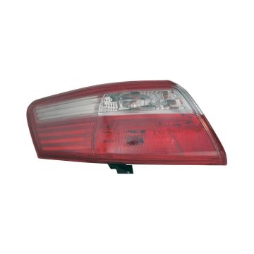 Tail Light Housing Left Outer Lamps Includes Lens Japan Built for Toyota Camry 2007-2009