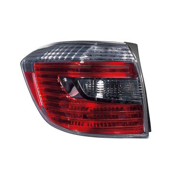 Tail Light Housing Left Includes Lens for Toyota Highlander Hybrid Limited Hybrid 2008-2010