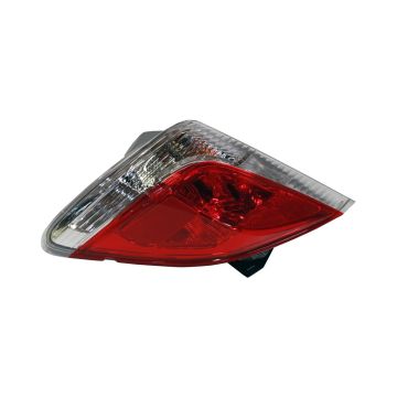 Tail Light Housing Left Includes Lens for Toyota Yaris 2012-2014