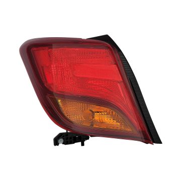 Tail Light Housing Left Includes Lens for Toyota Yaris 2015-2017