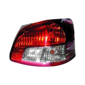 Tail Light Housing Right w/o Sport Pkg Includes Lens for Toyota Yaris Sedan Base 2007-2012