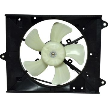 Engine Cooling Fan Assembly Left Includes Motor/Blade/Shroud for Toyota Camry 1992-1996