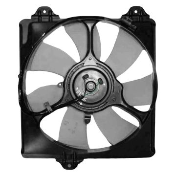 Engine Cooling Fan Assembly Right Includes Motor/Blade/Shroud for Toyota RAV4 2001-2004