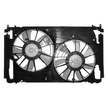 Engine Cooling Fan Assembly w/o Towing Pkg Motor/Blade/Shroud Assembly for Toyota RAV4 2006-2011