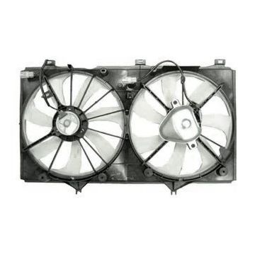 Engine Cooling Fan Assembly Motor/Blade/Shroud Assembly for Toyota Camry Sedan SE LE CE XLE Base 2007-2009