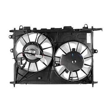 Engine Cooling Fan Assembly Motor/Blade/Shroud Dual Fan Assembly for Toyota Corolla Matrix