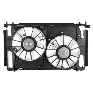 Engine Cooling Fan Assembly Motor/Blade/Shroud Assembly North America Built for Toyota RAV4 2009-2012