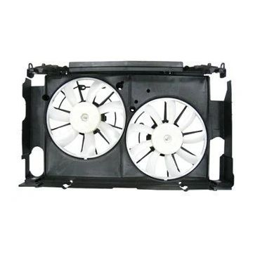 Engine Cooling Fan Assembly Motor/Blade/Shroud Dual Fan Assy North America/Japan Built for Toyota RAV4 2013-2018