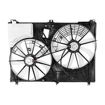 Engine Cooling Fan Assembly w/o Towing Pkg Motor/Blade/Shroud Assy for Toyota Highlander 2014-2019