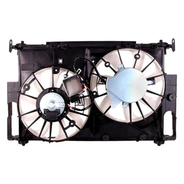 Engine Cooling Fan Assembly Motor/Blade/Shroud/Module Dual Fan Assy for Lexus NX300h Toyota RAV4