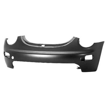 Bumper Cover Front w/o Headlamp Washers Primed for Volkswagen Beetle 1999-2005