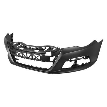 Bumper Cover Front w/o Headlamp Washer w/Parking Aid Primed for Volkswagen CC Sport Luxury Lux Lux Limited Lux Plus 2009-2012