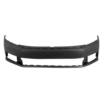 Bumper Cover Front Primed for Volkswagen Passat S Base Sportline Trendline Highline Comfortline Execline SE SEL SEL Premium Trendline+ V6 GT Wolfsburg Edition SE R-Line 2016-2019