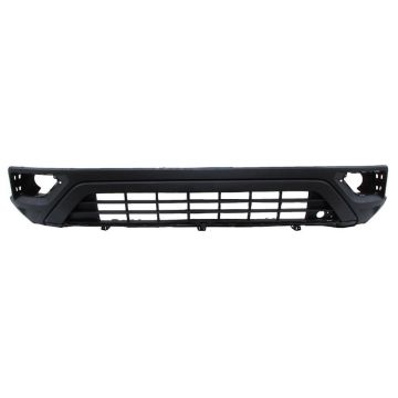 Bumper Cover Front Lower w/o R-LINE w/Block Heater w/o Parking Aid Black for Volkswagen Atlas 2018-2020
