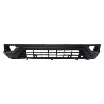 Bumper Cover Front Lower w/o R-LINE w/Block Heater w/Parking Aid w/o Front View Camera Black for Volkswagen Atlas S SEL Premium Trendline Highline Comfortline Execline Launch Edition SE SEL 2018-2020