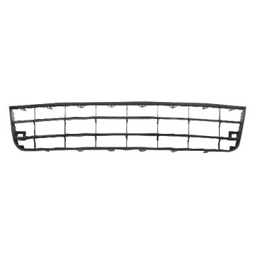 Bumper Cover Grille Front Center Louvered for Volkswagen Rabbit 2006-2009