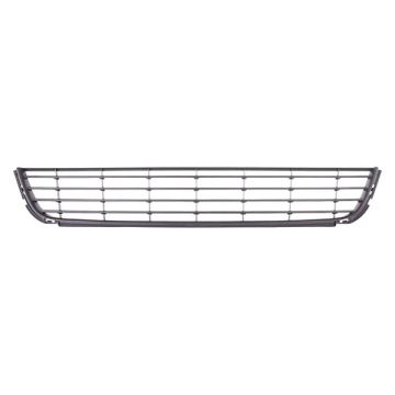 Bumper Cover Grille Front Black for Volkswagen Golf Jetta