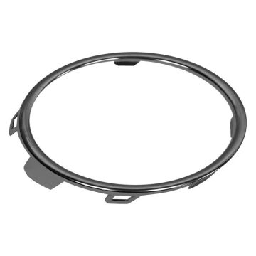 Bumper Insert Front Left Fog Lamp Ring Bezel w/Fog Lamps Chrome for Volkswagen Golf Tiguan Tiguan Limited