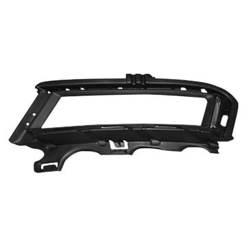 Bumper Insert Front Left Fog Lamp Bezel w/Fog Lamps Chrome for Volkswagen Golf Golf SportWagen
