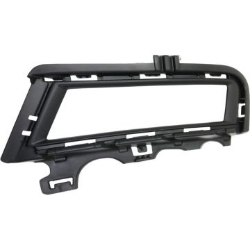 Bumper Insert Front Left Fog Lamp Bezel w/Fog Lamps Black for Volkswagen Golf Golf Alltrack Golf R