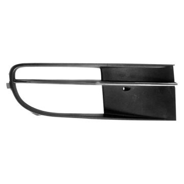 Bumper Insert Front Right Fog Lamp Bezel Assembly w/Fog Lamps Chrome/Black for Volkswagen Beetle 2012-2016