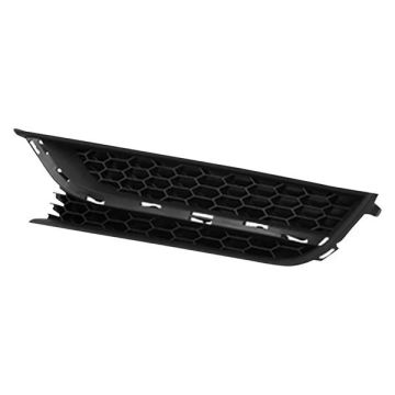 Bumper Insert Front Right Fog Lamp Opening Cover w/o Fog Lamps for Volkswagen Passat 2012-2015