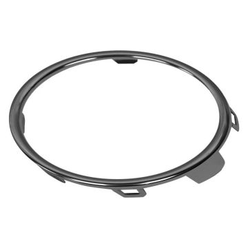 Bumper Insert Front Right Fog Lamp Ring Bezel w/Fog Lamps Chrome for Volkswagen Golf Tiguan Tiguan Limited