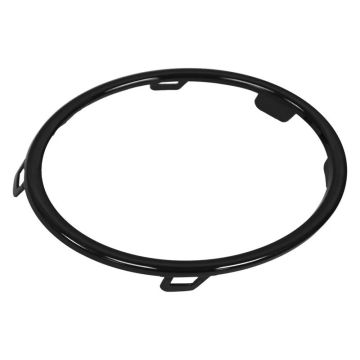 Bumper Insert Front Right Fog Lamp Ring Bezel w/Fog Lamps Black for Volkswagen Golf 2010-2014