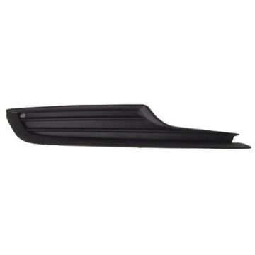 Bumper Insert Front Right Outer Grille Black for Volkswagen Golf Golf SportWagen