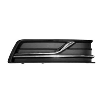 Bumper Insert Front Right Outer Grille w/o Fog Lamps for Volkswagen Passat 2016-2019