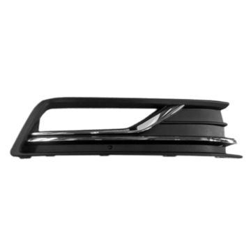 Bumper Insert Front Right Outer Grille w/Fog Lamps for Volkswagen Passat 2016-2019