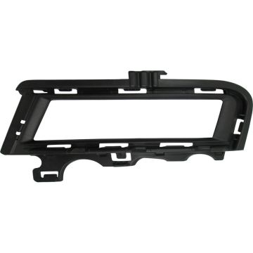 Bumper Insert Front Right Fog Lamp Bezel w/Fog Lamps Black for Volkswagen Golf Golf Alltrack Golf R
