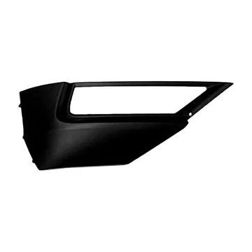 Bumper Insert Front Right Fog Lamp Bezel w/Fog Lamps Satin Black for Volkswagen Tiguan 2018-2021