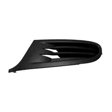 Bumper Cover Molding Front Left Fog Lamp Opening Grille Satin Black/High Chrome for Volkswagen Golf 2018